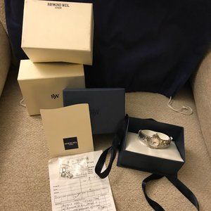 Rare Raymond Weil Swiss Made Womens Watch